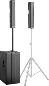 MONTARBO Nettuno 10 - Sistema Audio Attivo a Colonna 2000W con Mixer e Bluetooth