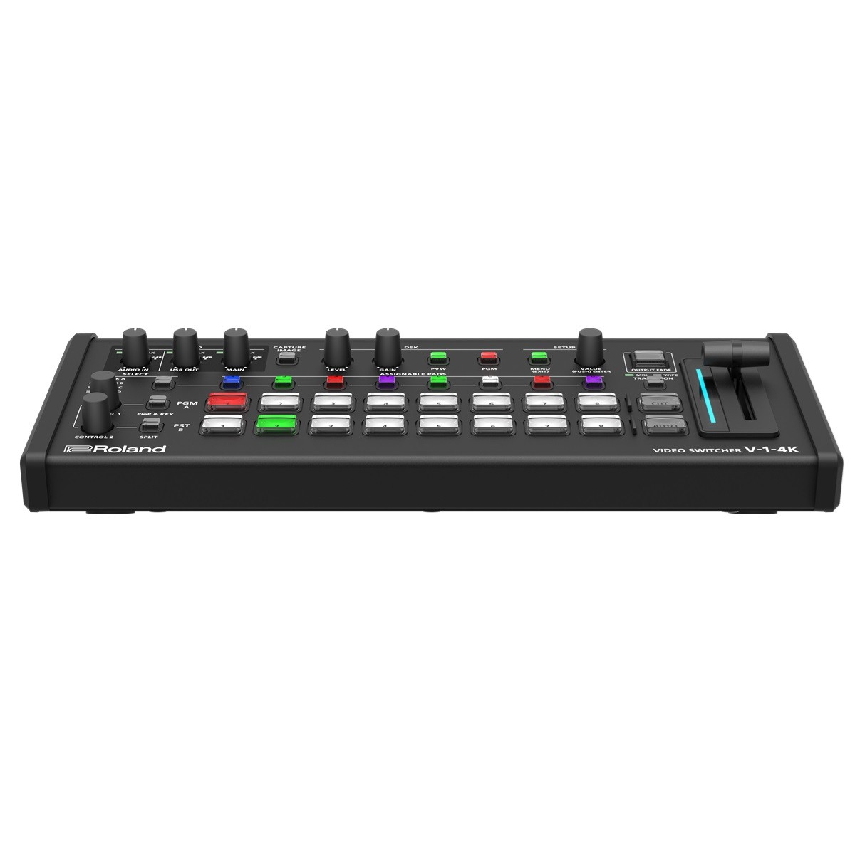 ROLAND V-1-4K - Mixer Video 4K-60P HDR HDMI 5-In 5-Out con Streaming USB e Funzione ROI