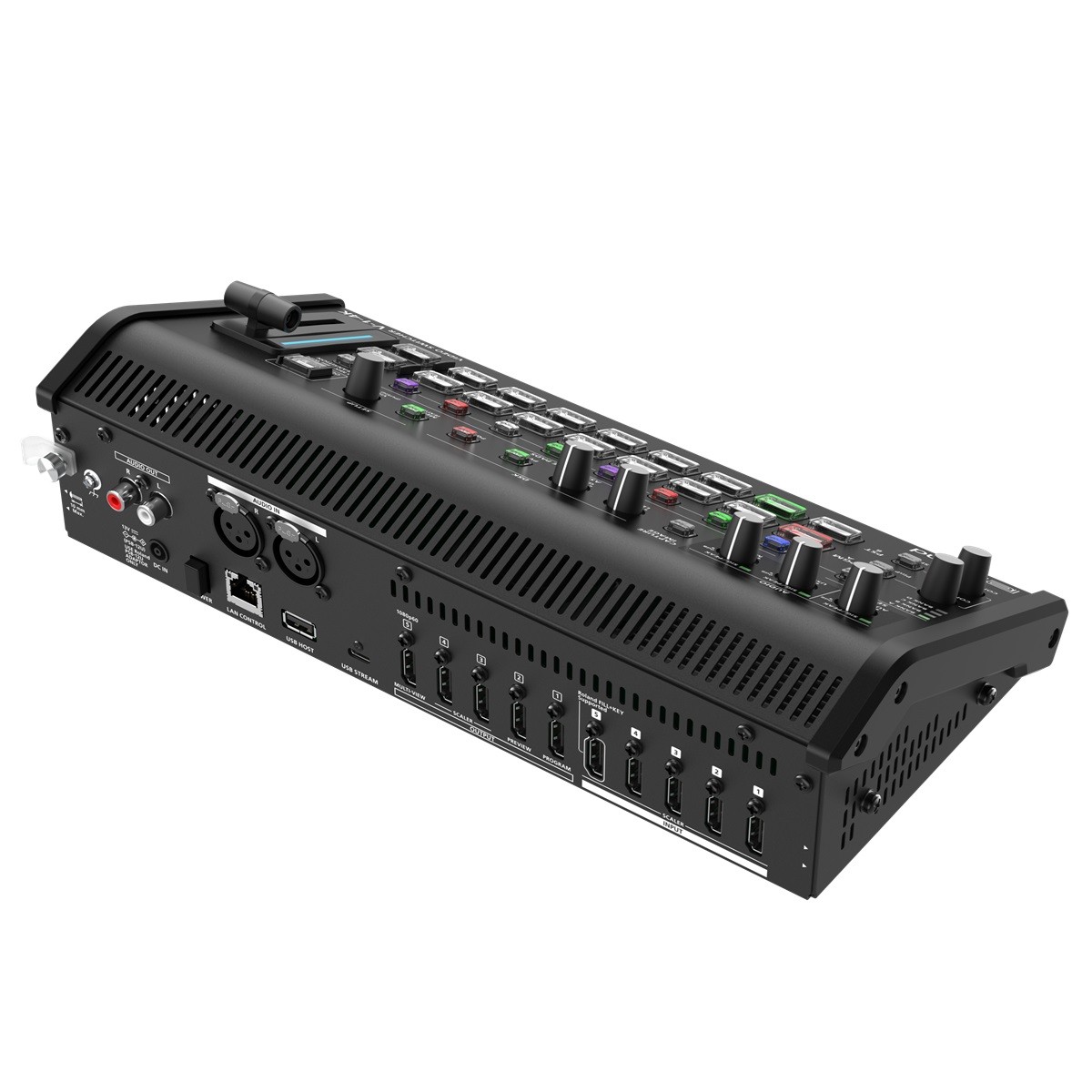 ROLAND V-1-4K - Mixer Video 4K-60P HDR HDMI 5-In 5-Out con Streaming USB e Funzione ROI