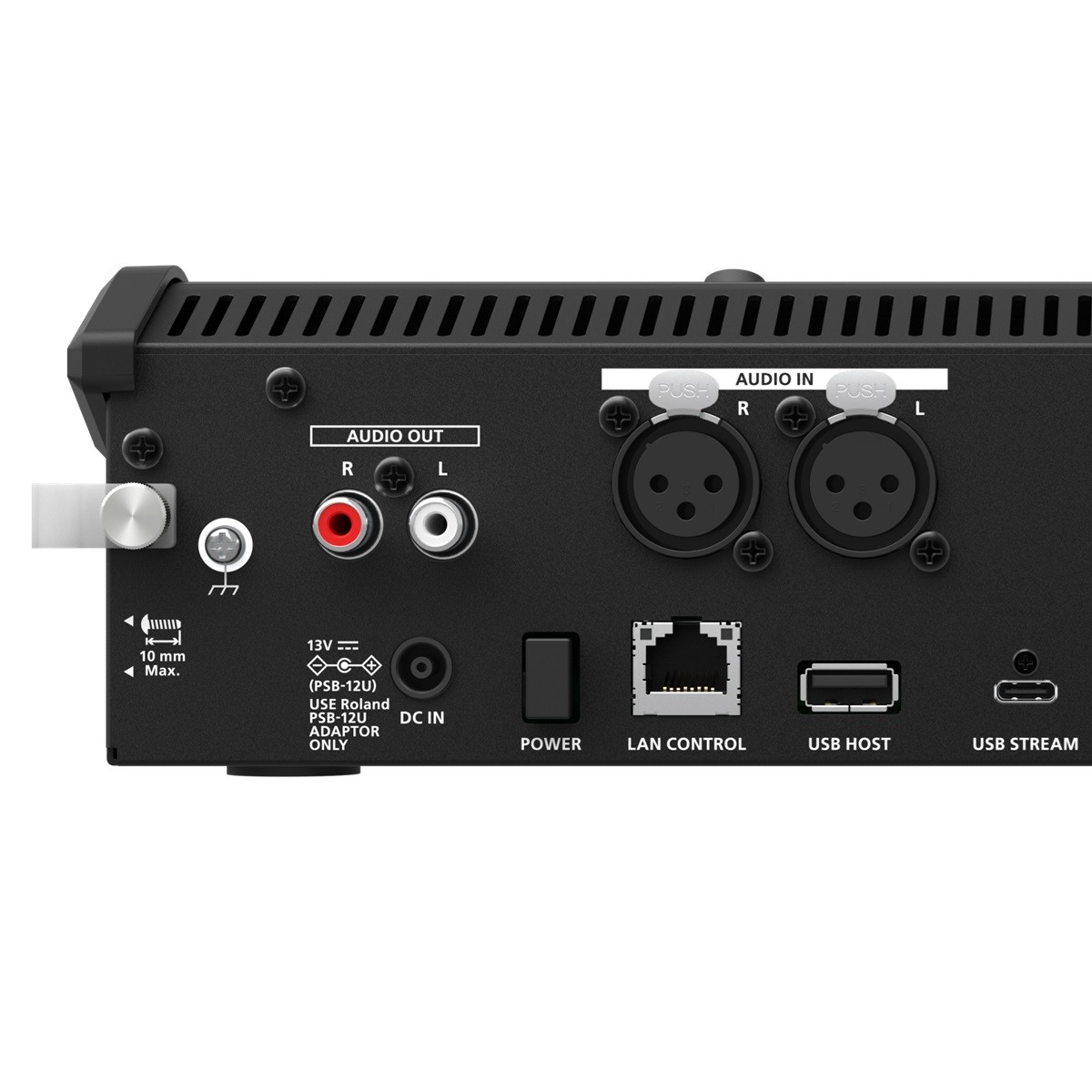 ROLAND V-1-4K - Mixer Video 4K-60P HDR HDMI 5-In 5-Out con Streaming USB e Funzione ROI
