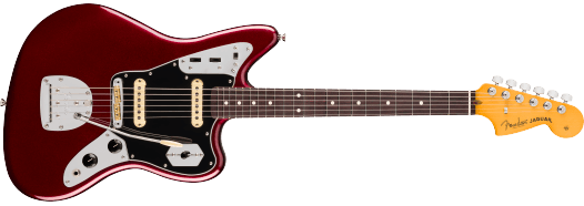 FENDER American Professional Jaguar® Rosewood Fingerboard - Oxblood con Custodia Rigida