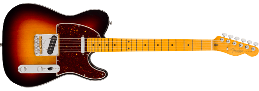 FENDER American Professional Telecaster® Maple Fingerboard - 3-Color Sunburst con Custodia Rigida