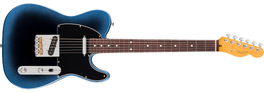 FENDER American Professional Telecaster® Rosewood Fingerboard - Dark Night con Custodia Rigida
