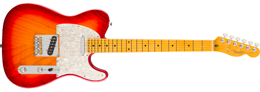 FENDER American Professional Telecaster® Maple Fingerboard - Aged Cherry Burst con Custodia Rigida