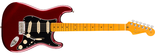 FENDER American Professional Stratocaster® Maple Fingerboard - Oxblood con Custodia Rigida