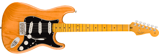 FENDER American Professional Stratocaster® Maple Fingerboard - Natural con Custodia Rigida
