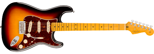 FENDER American Professional Stratocaster® Maple Fingerboard - 3-Color Sunburst con Custodia Rigida