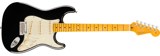 FENDER American Professional Stratocaster® Maple Fingerboard - Black con Custodia Rigida