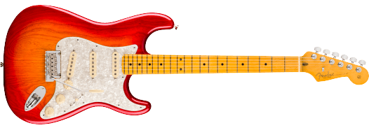 FENDER American Professional Stratocaster® Maple Fingerboard - Aged Cherry Burst con Custodia Rigida