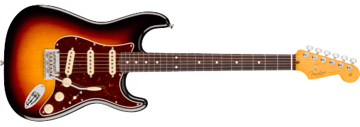 FENDER American Professional Stratocaster® Rosewood Fingerboard - 3-Color Sunburst con Custodia Rigida