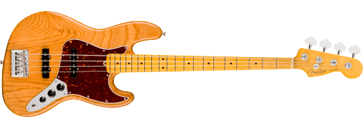 FENDER American Professional Jazz Bass® Maple Fingerboard - Natural con Custodia Rigida