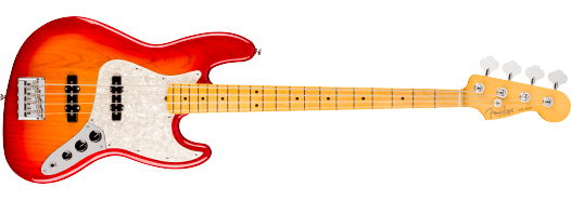 FENDER American Professional Jazz Bass® Maple Fingerboard - Aged Cherry Burst con Custodia Rigida