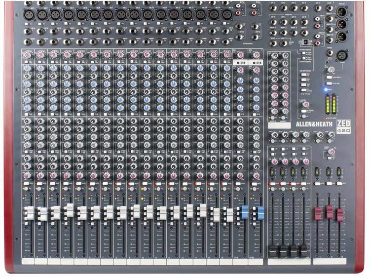 Allen & Heath ZED-420 - Mixer Analogico Professionale 20 Canali USB Usato
