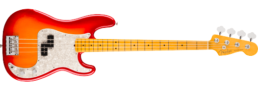 FENDER AMERICAN PROFESSIONAL - Precision Bass Maple Fingerboard Aged Cherry Burst