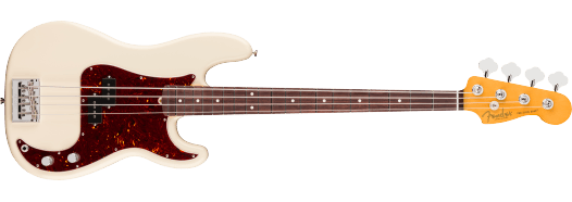 FENDER AMERICAN PROFESSIONAL - Precision Bass Rosewood Fingerboard Olympic White