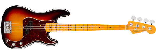 FENDER AMERICAN PROFESSIONAL - Precision Bass Maple Fingerboard 3-Color Sunburst