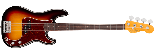 FENDER AMERICAN PROFESSIONAL - Precision Bass Rosewood Fingerboard 3-Color Sunburst