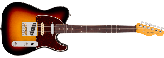 FENDER AMERICAN PROFESSIONAL - Hot Shot Telecaster Rosewood Fingerboard 3-Color Sunburst