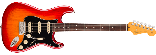FENDER AMERICAN PROFESSIONAL - Stratocaster HSS Rosewood Fingerboard Aged Cherry Burst