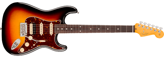 FENDER AMERICAN PROFESSIONAL - Stratocaster HSS Rosewood Fingerboard 3-Color Sunburst