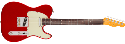 FENDER Limited Edition American Professional Classic Telecaster Candy Apple Red Rosewood con Fender Silent System