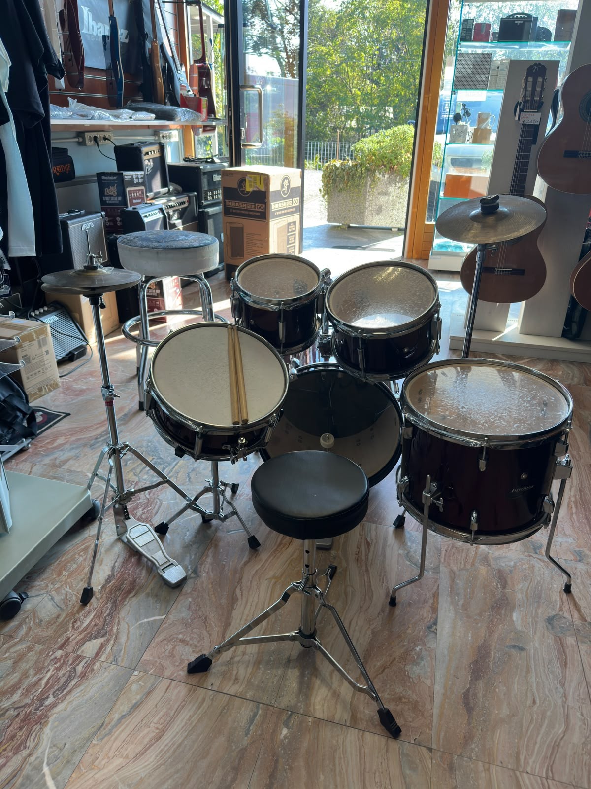 LUDWIG - Accent CS Combo Junior Batteria Acustica Completa per Bambini