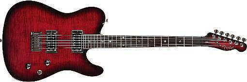Fender Special Edition Custom Telecaster® FMT HH, Laurel Fingerboard, Black Cherry Burst
