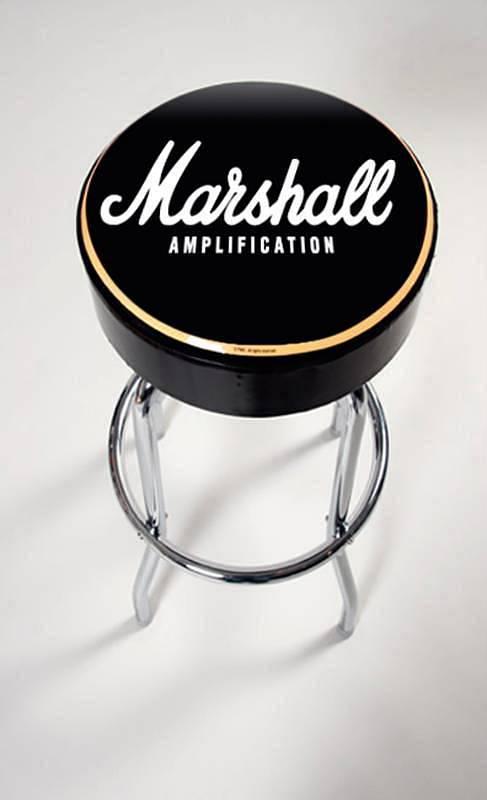 Marshall Guitar Stool 76 cm. - sgabello da bar per chitarristi