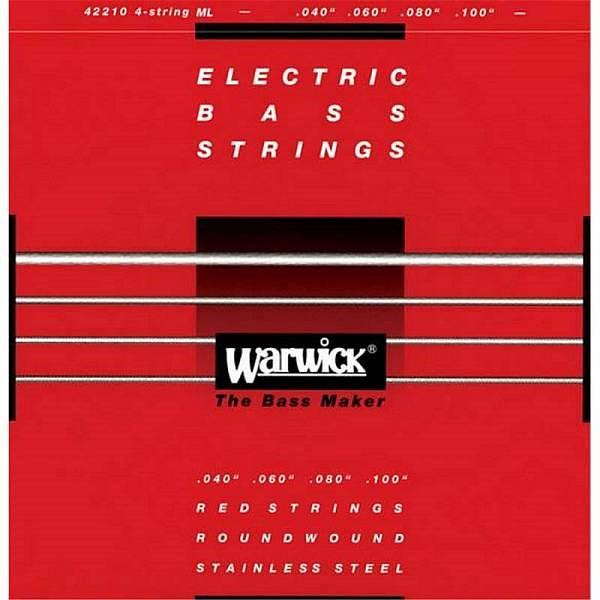 Warwick 42210 ML 4 040/100" Medium Light - Set: 040", 060", 080", 100"