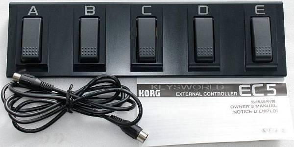Korg EC-5 - pedaliera multi switch