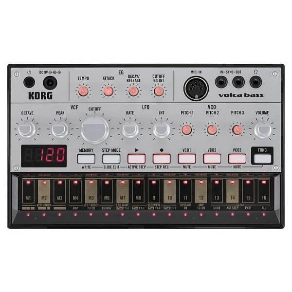 Korg KORG VOLCA-BASS - bass synth sintetizzatore analogico