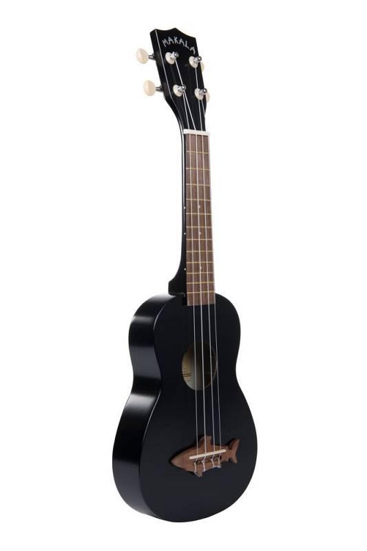 Kala Makala MK-SS/BLK - UKULELE SOPRANO SHARK BLACKTIP - con borsa