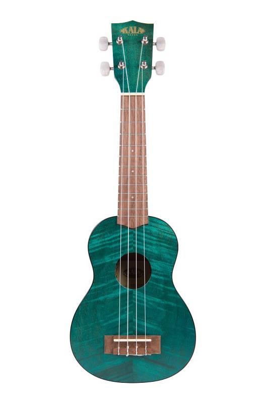 Kala KA-SEMB Ukulele Soprano Exotic Mahogany blue - con borsa