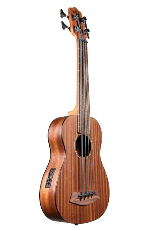 Kala UBASS-RMBL-FS - Ukulele RUMBLER ELETTRIFICATO - con borsa