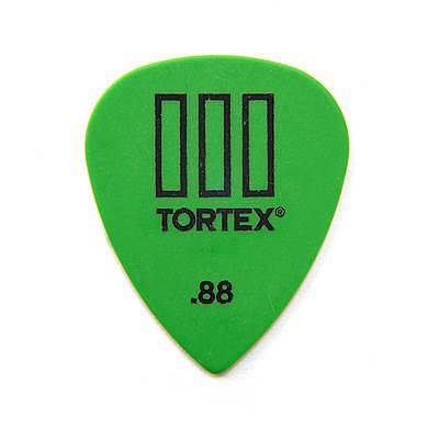 Dunlop 462P Tortex III Green .88