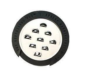 Dunlop DSC301 Suppressor Pro - tappo Copribuca 9 feritoie - cromato - anti feedback