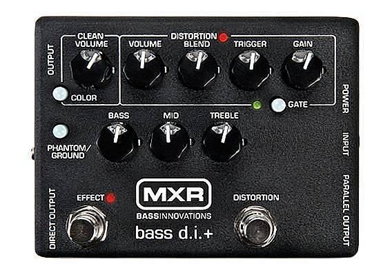 MXR M80 BASS DISTORTION+ - pedale distorsione per basso