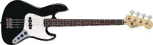 Squier by Fender Affinity Jazz Bass LRL Black