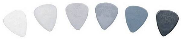 Dunlop 44P Nylon Standard White .38