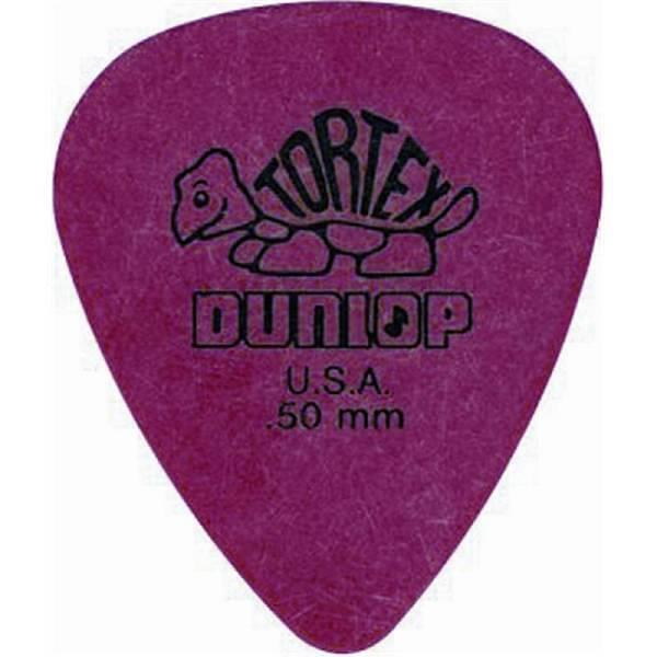 Dunlop 418P Tortex Standard Red .50 confezione 12 plettri