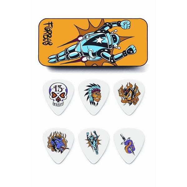 Dunlop BL100P Alan Forbes 1 .73 - confezione 6 plettri