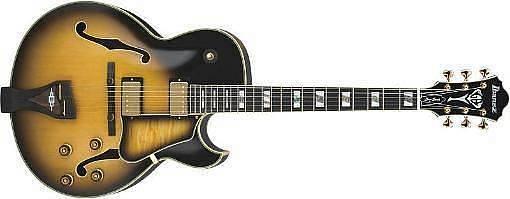 Ibanez LGB300VYS vintage yellow sunburst - George Benson signature