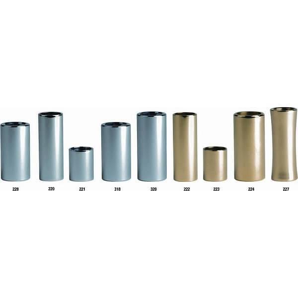 Dunlop 222 Medium  brass slide in ottone