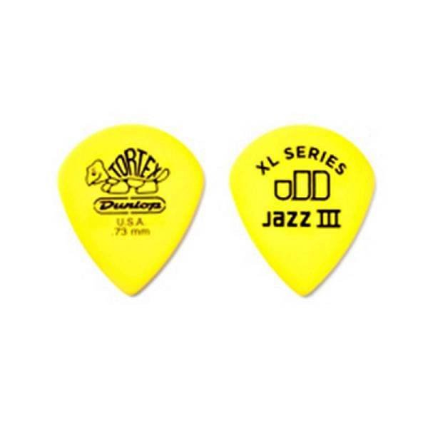 Dunlop 498R.73 TORTEX JAZZ III XL, .73MM