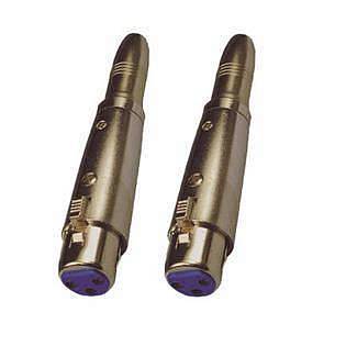 Karma  - 2 adattatori audio XLR femmina CA 8232
