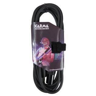 Karma CA 8257 M - Cavo audio Jack 6,3 - XLR M - 3mt CA 8257M