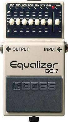Boss GE 7 EQUALIZER - pedale equalizzatore da chitarra