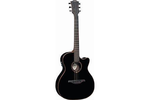 LAG Guitars T100ACE BLACK - chitarra acustica elettrificata