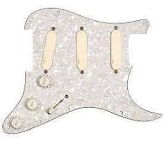 EMG DG 20 IVORY battipenna pre cablato David Gilmour