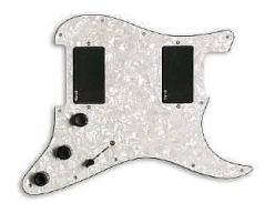 EMG KH 21 IVORY battipenna pre cablato Kirk Hammett